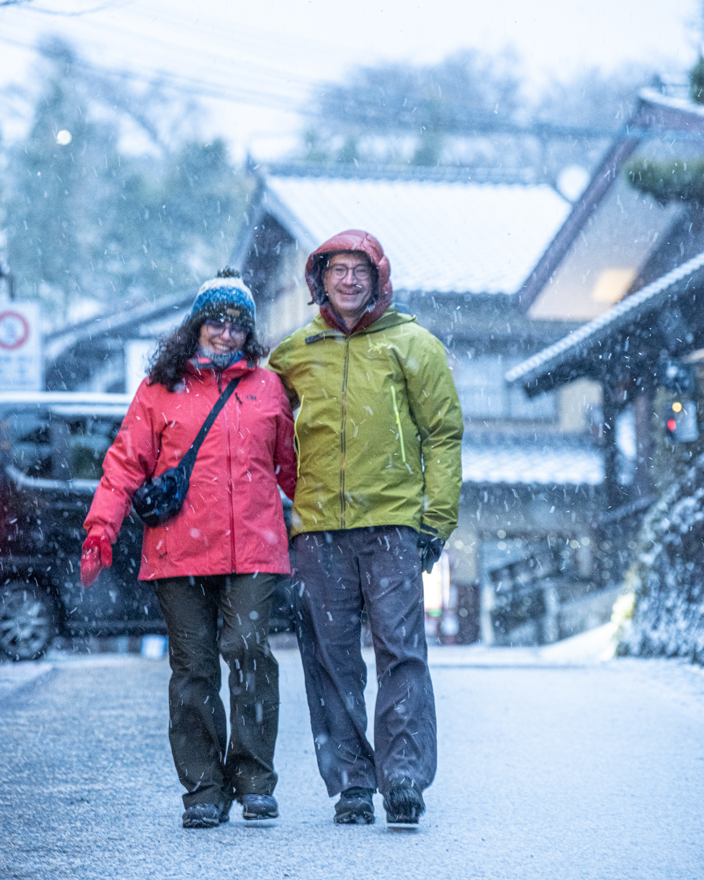 Couple portrait in Japan