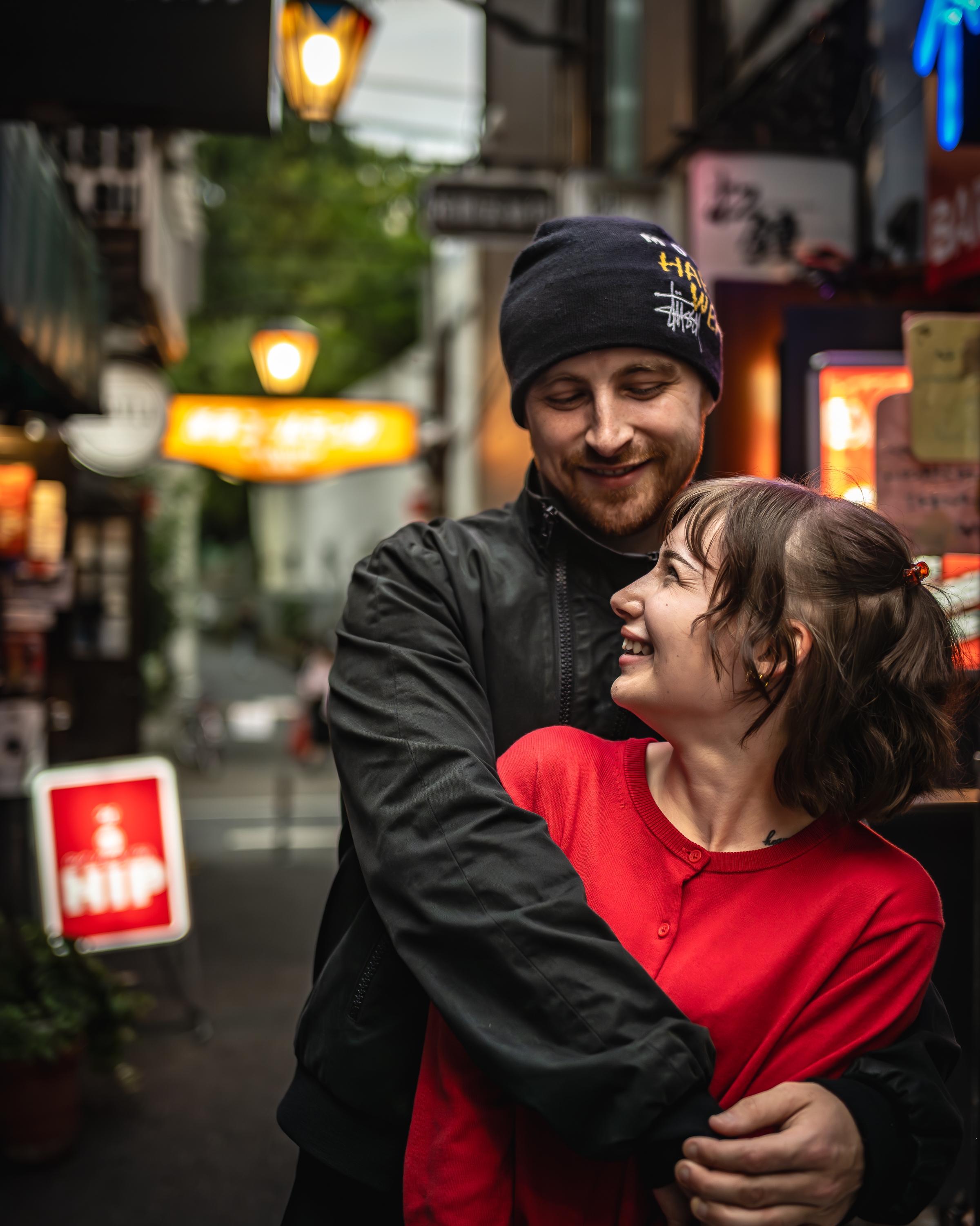Couple portrait in Japan